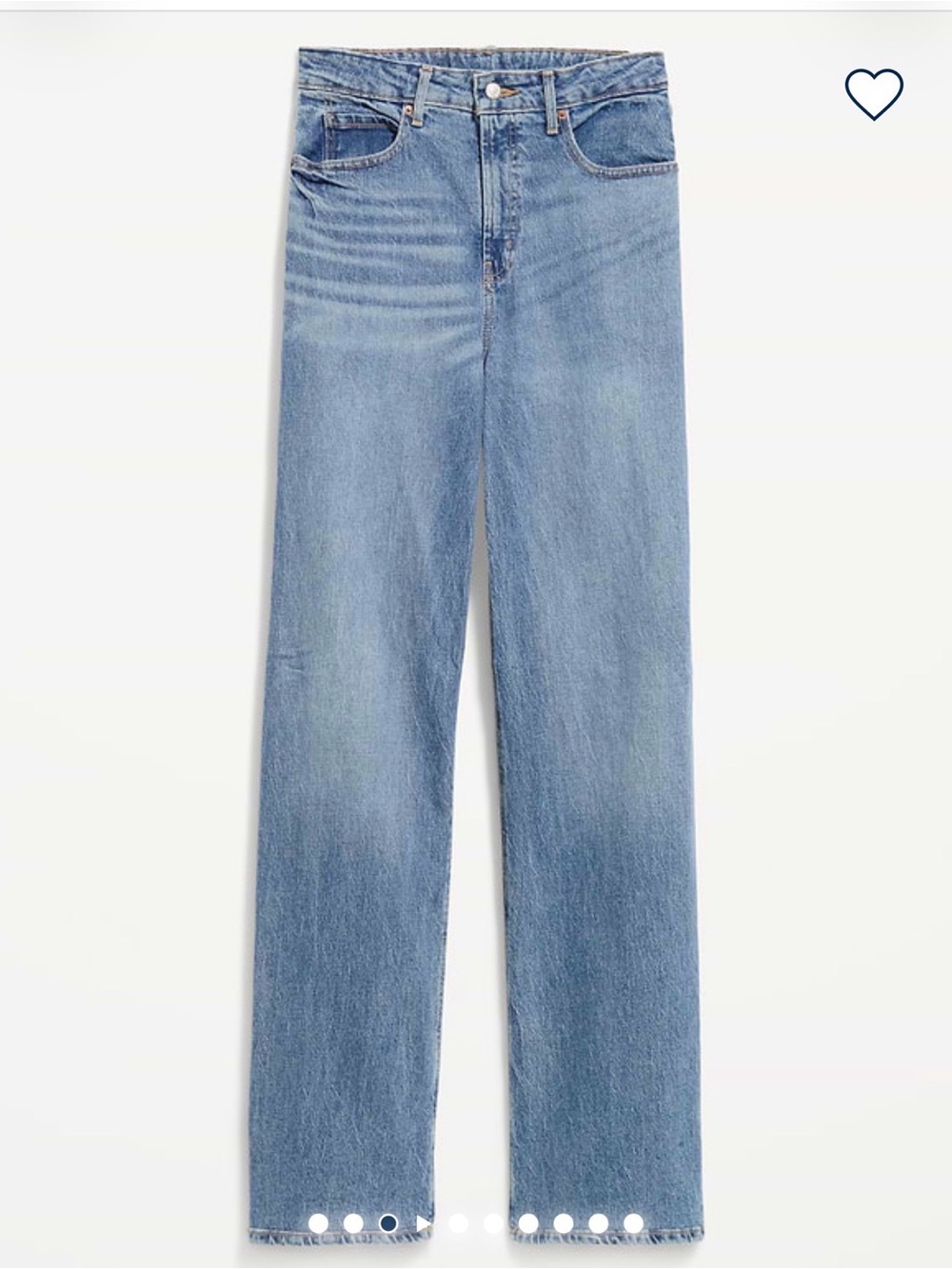Old Navy Extra High Rise Wide Leg Jeans